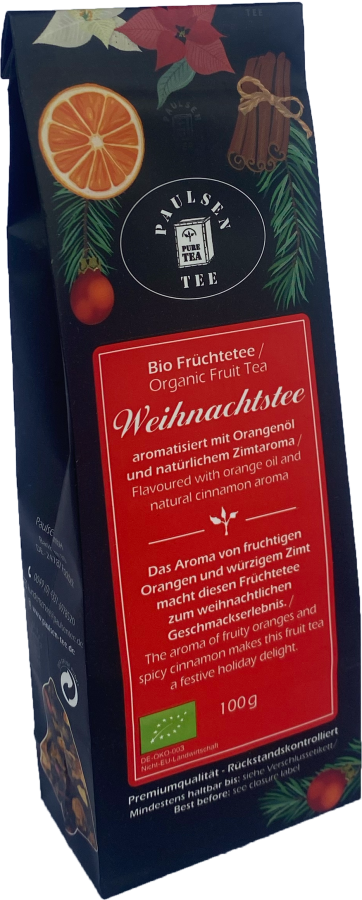 Bio Früchtetee Weihnachtstee 100g